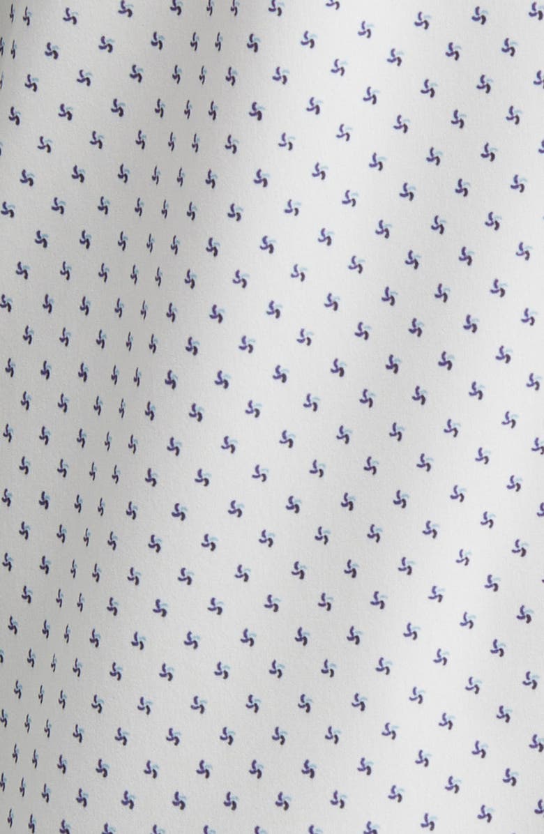 Nordstrom Trim Fit Geo Print Button-Up Shirt, Alternate, color, 