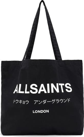 ★ALLSAINTS★ Yuto Canvas Tote AllSaints Yuto Leather Tote | Zappos.com