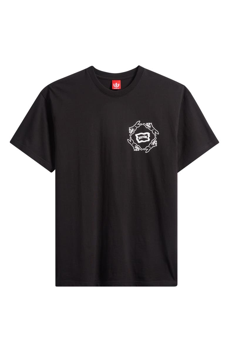 ICECREAM Dairy Cotton Graphic T-Shirt, Alternate, color, Black