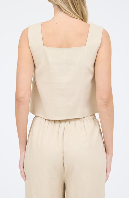 BLU PEPPER BLU PEPPER SQUARE NECK TANK