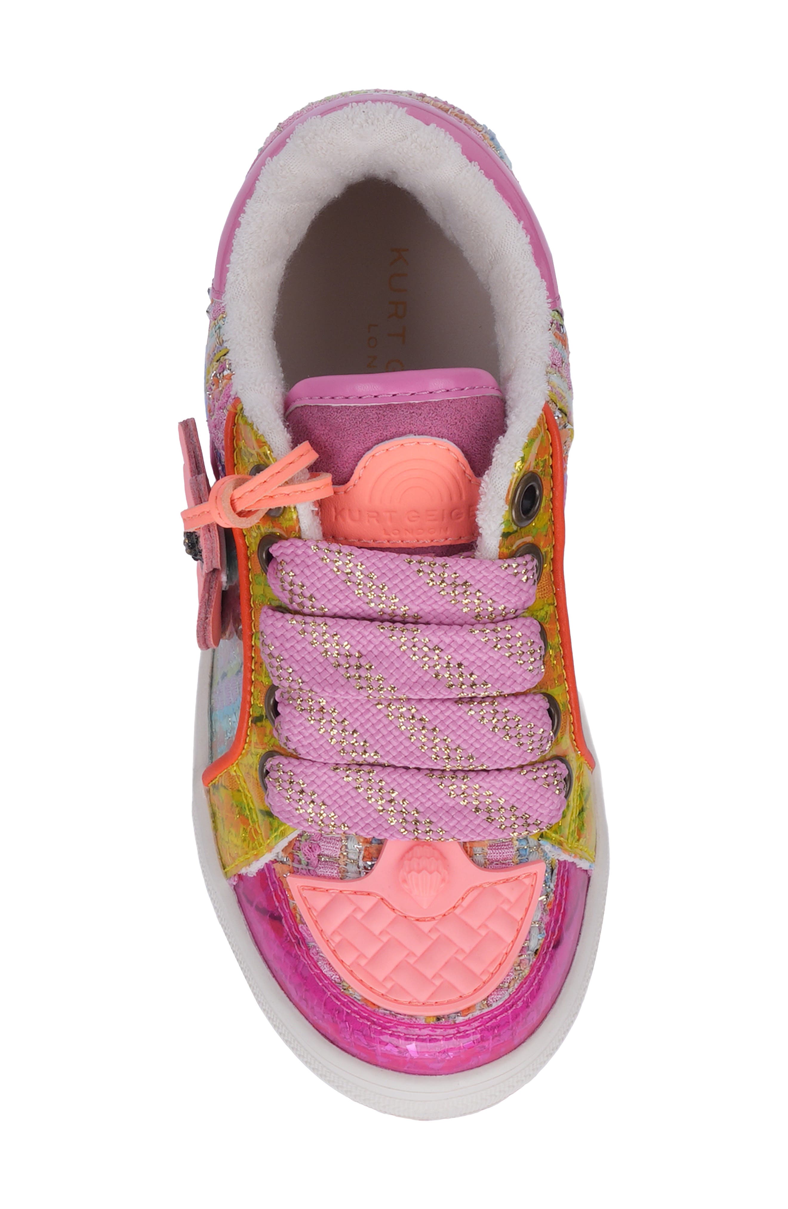Kids' Mini Southbank Tag Sneaker, Alternate, color, PINK MULTI