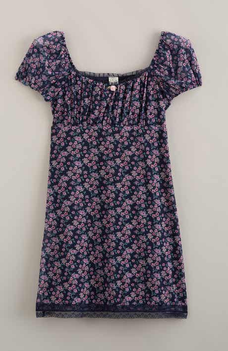 Kids' Puff Sleeve Dress Dress