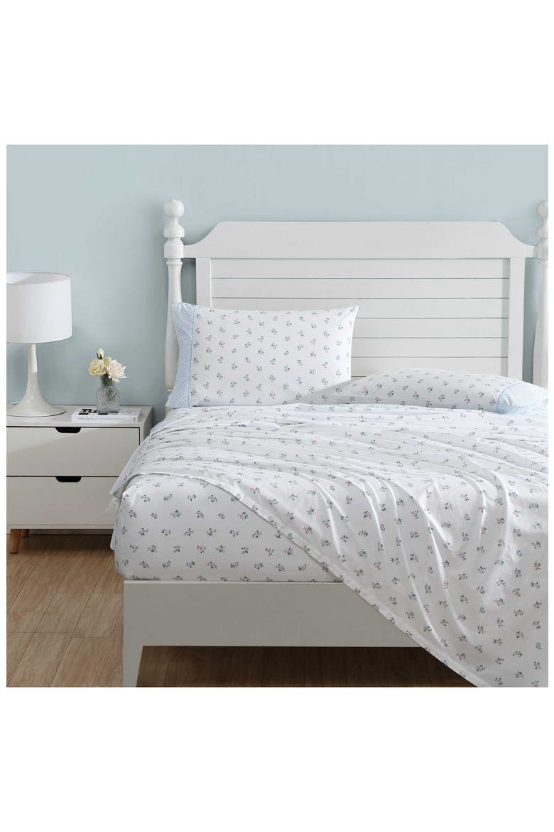 Harperette 4-Piece Sheet Set, Alternate, color, BLUE MULTI