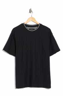 DENIM AND FLOWER Textured Knit T-Shirt