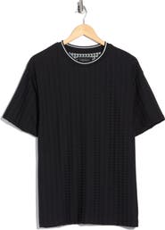 DENIM AND FLOWER Textured Knit T-Shirt