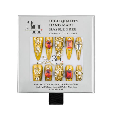 Crown Jewels Luxury Handmade Press On Nails