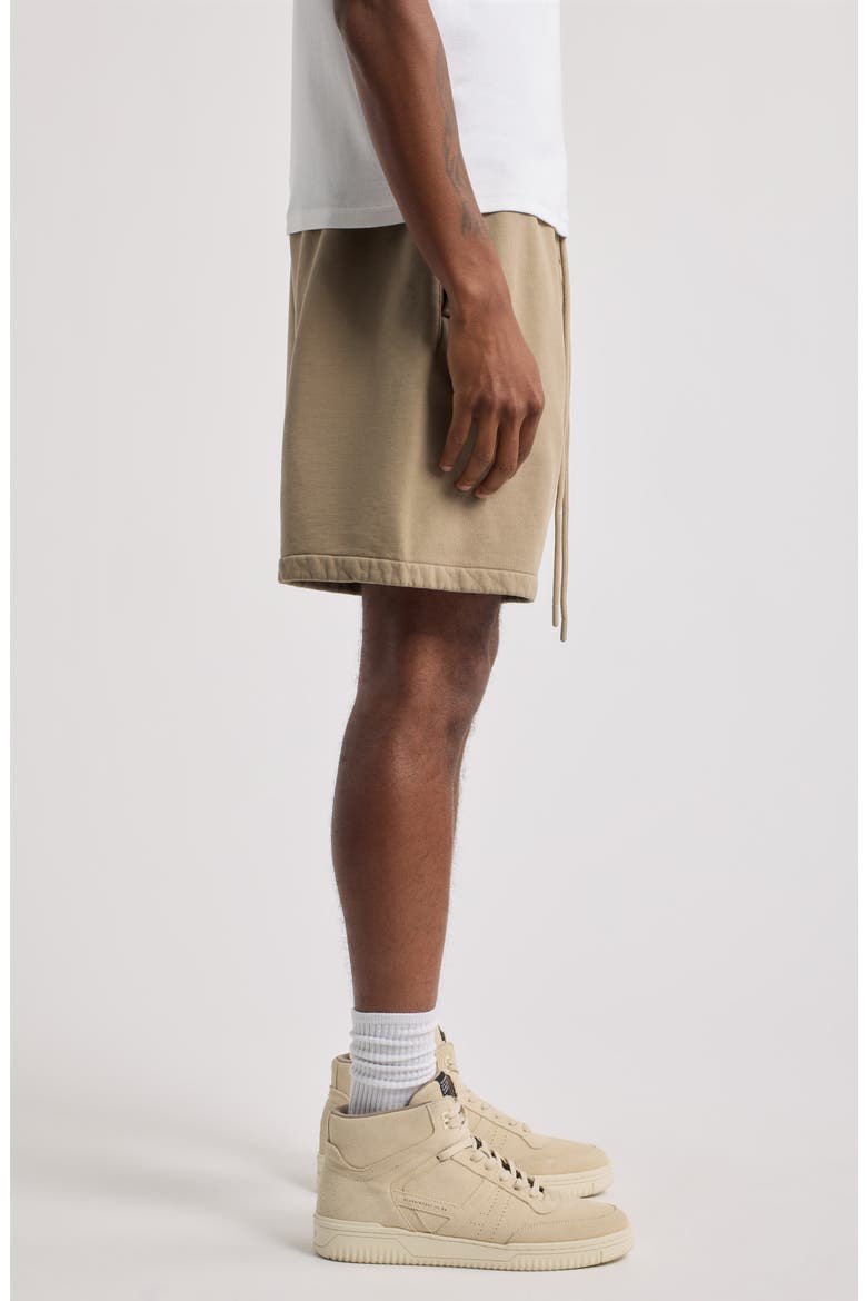 Classic Cotton Fleece Shorts, Alternate, color, WASHED CLAY