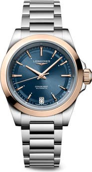 Longines Conquest Automatic Bracelet Watch, 34mm