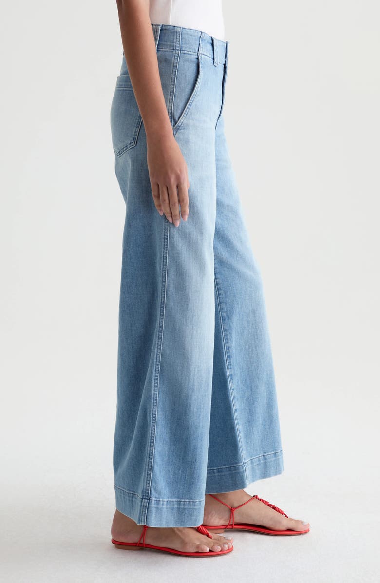 AG Stella Ankle Wide Leg Trouser Jeans, Alternate, color, Flight