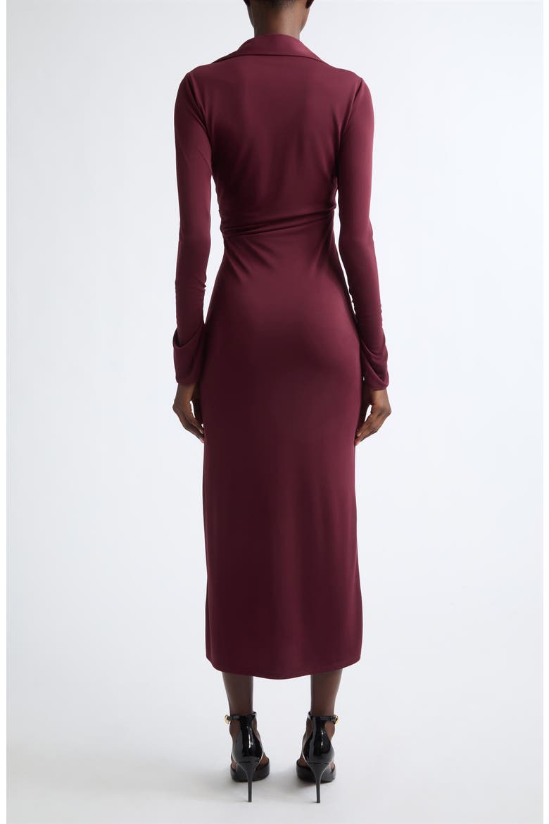 Fabia Long Sleeve Dress, Alternate, color, BLACK CHERRY
