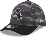 New Era Men's New Era Black Chicago White Sox Camo 39THIRTY A-Frame Flex Hat