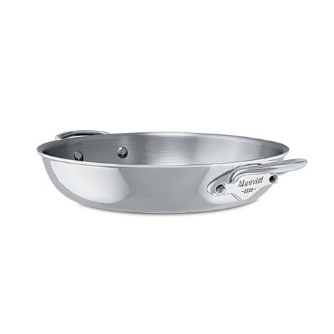 M'Cook Stainless Steel Round Au Gratin Pan, 7.8 Inch
