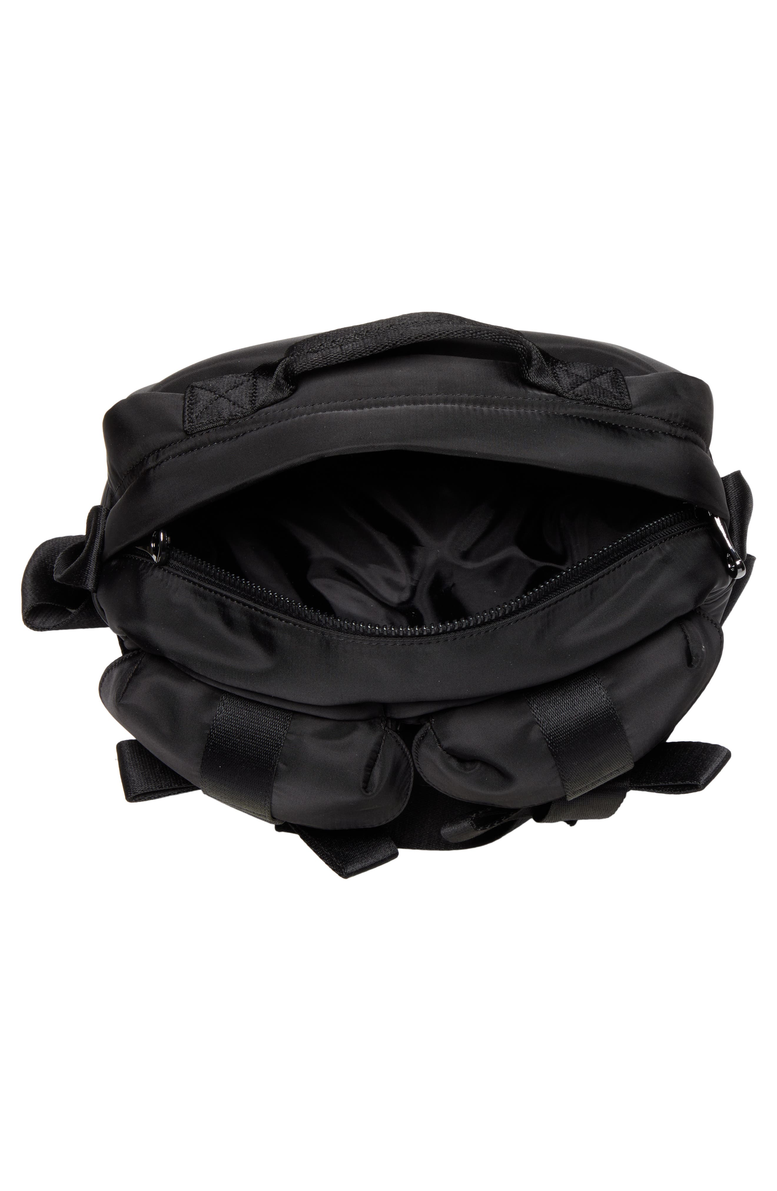 Crossbody Bum Bag, Alternate, color, BLACK/PEARL
