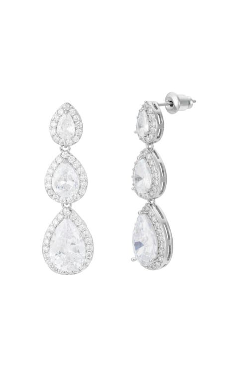 Dynasty Crystal Drop Earrings
