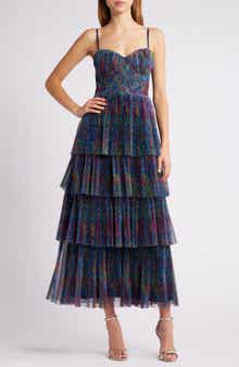 Hutch Tiered Bustier Dress