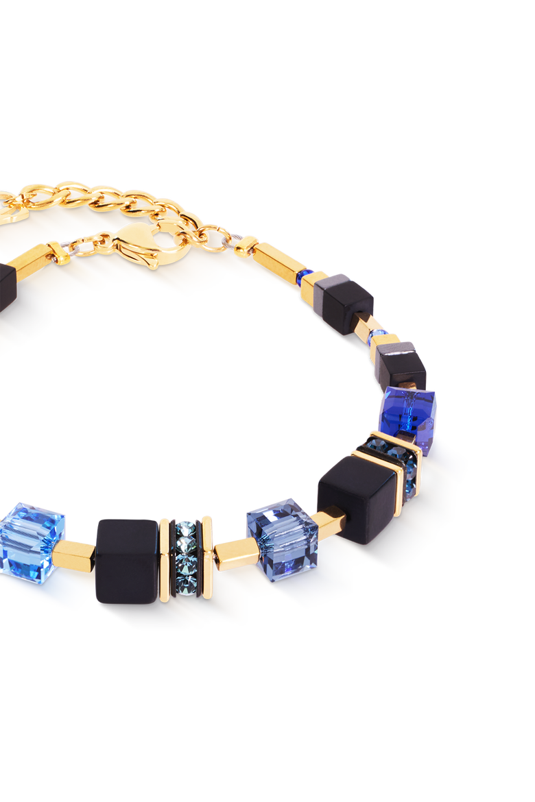GeoCUBE® Precious Classic Bracelet, Alternate, color, Black-Blue