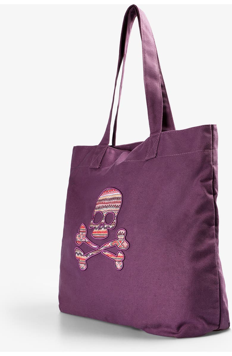 Scalpers Kilim Canvas Bag Girls, Alternate, color, Mauve