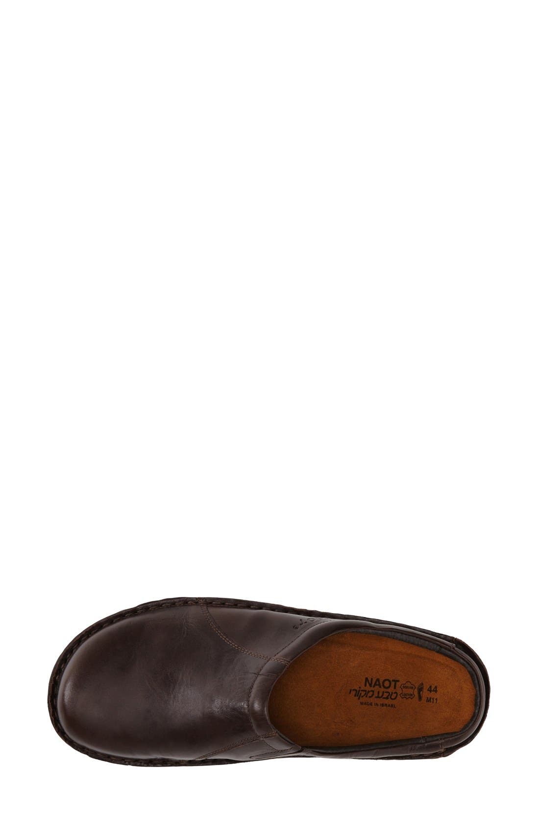 Bjorn Clog, Alternate, color, WALNUT LEATHER