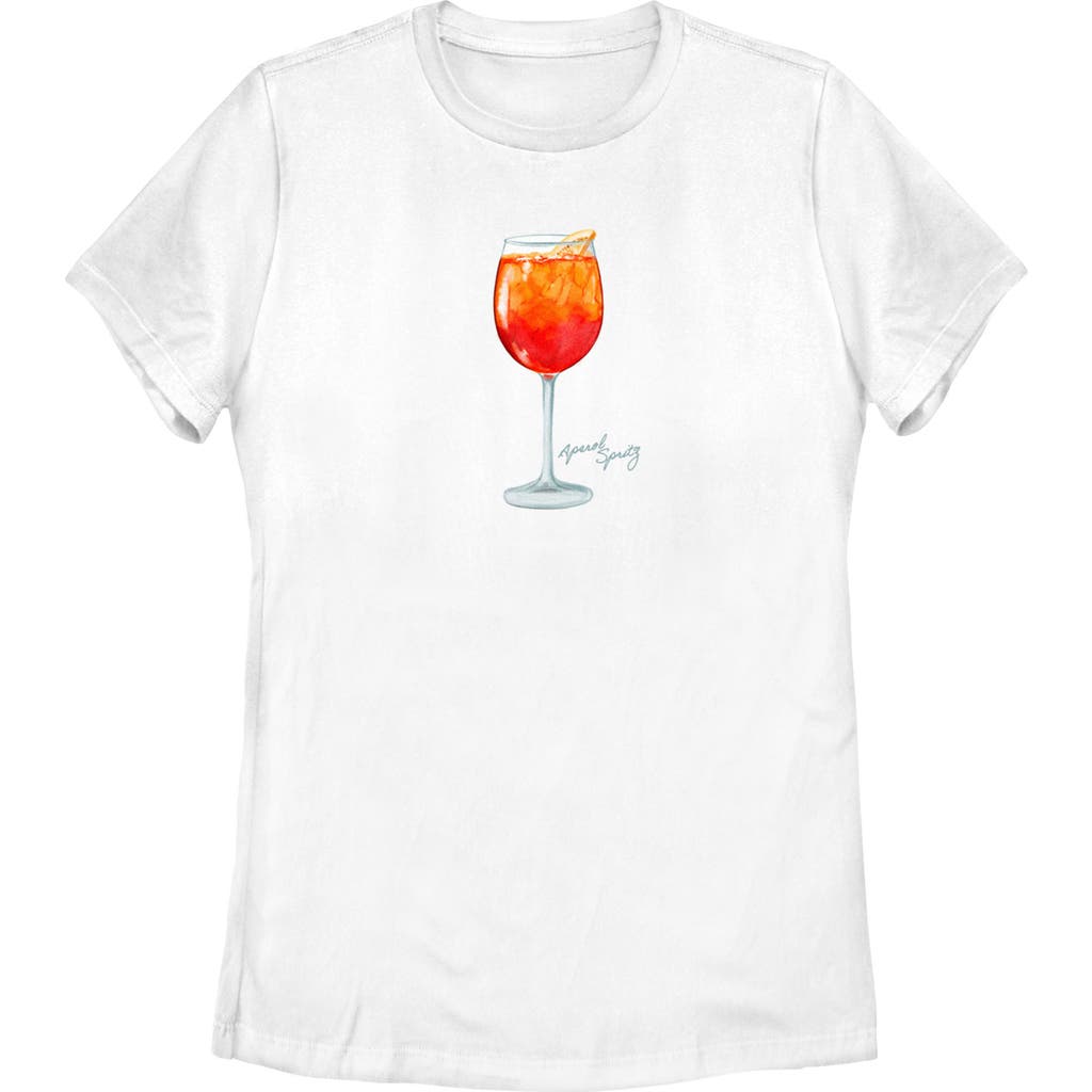Lost Gods Aperol Spritz Fancy Graphic T-shirt In White
