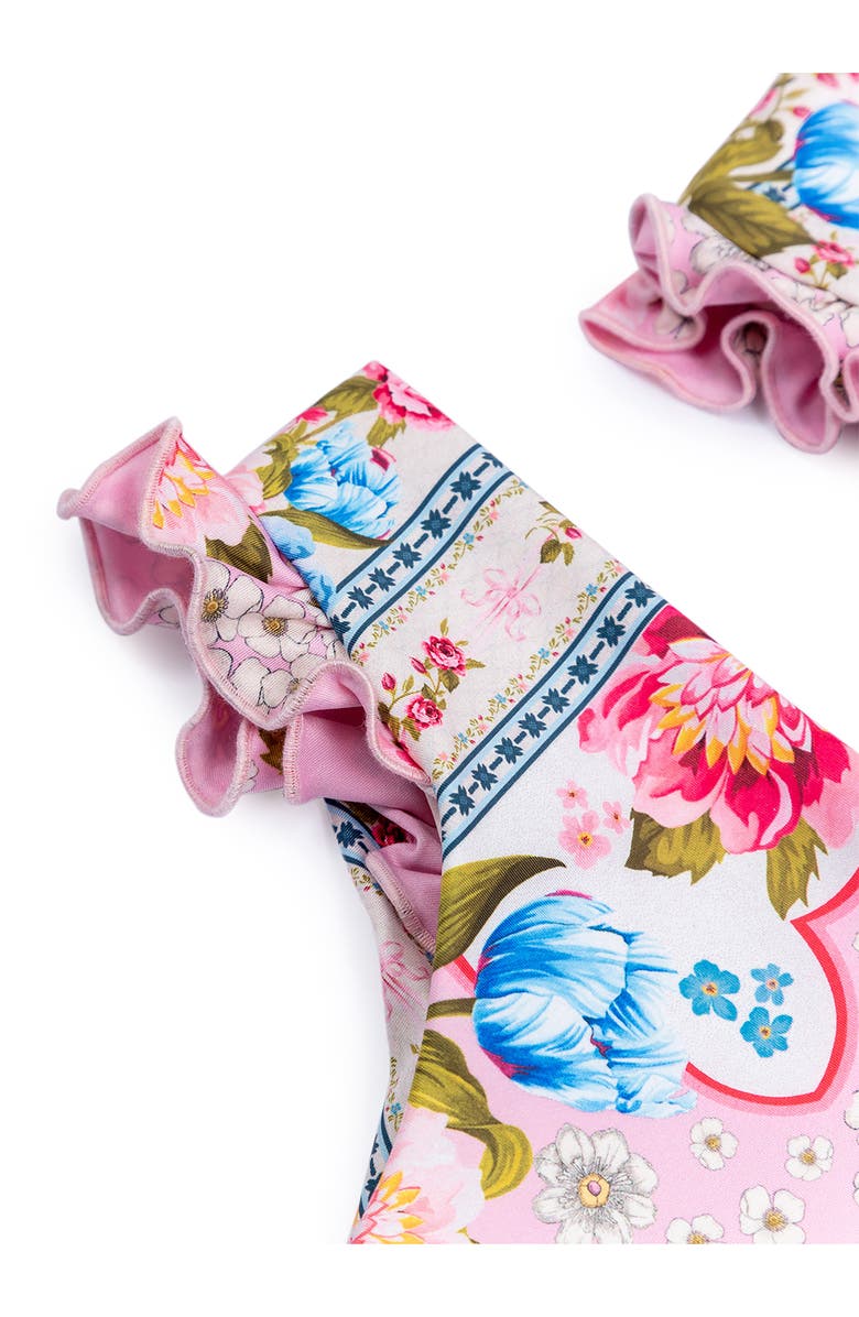 Agua Bendita Kids' Aleida Meraki Two-Piece Swimsuit, Alternate, color, Pink