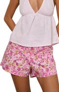 Motel Verie Floral Cotton Shorts