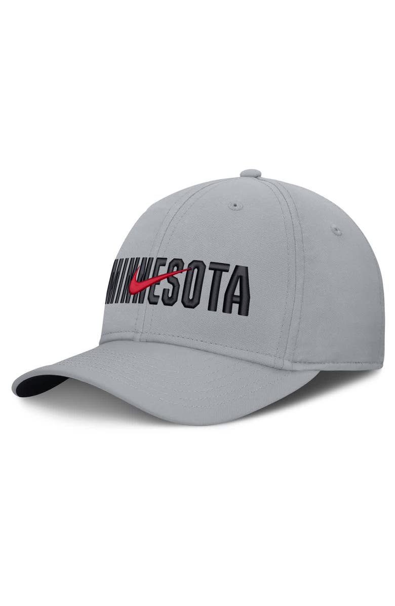 Nike Men's Nike Gray Minnesota Twins Primetime Rise Dri-FIT Flex Hat, Main, color, Gray