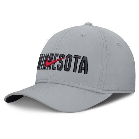 Men's Nike  Gray Minnesota Twins Primetime Rise Dri-FIT Flex Hat