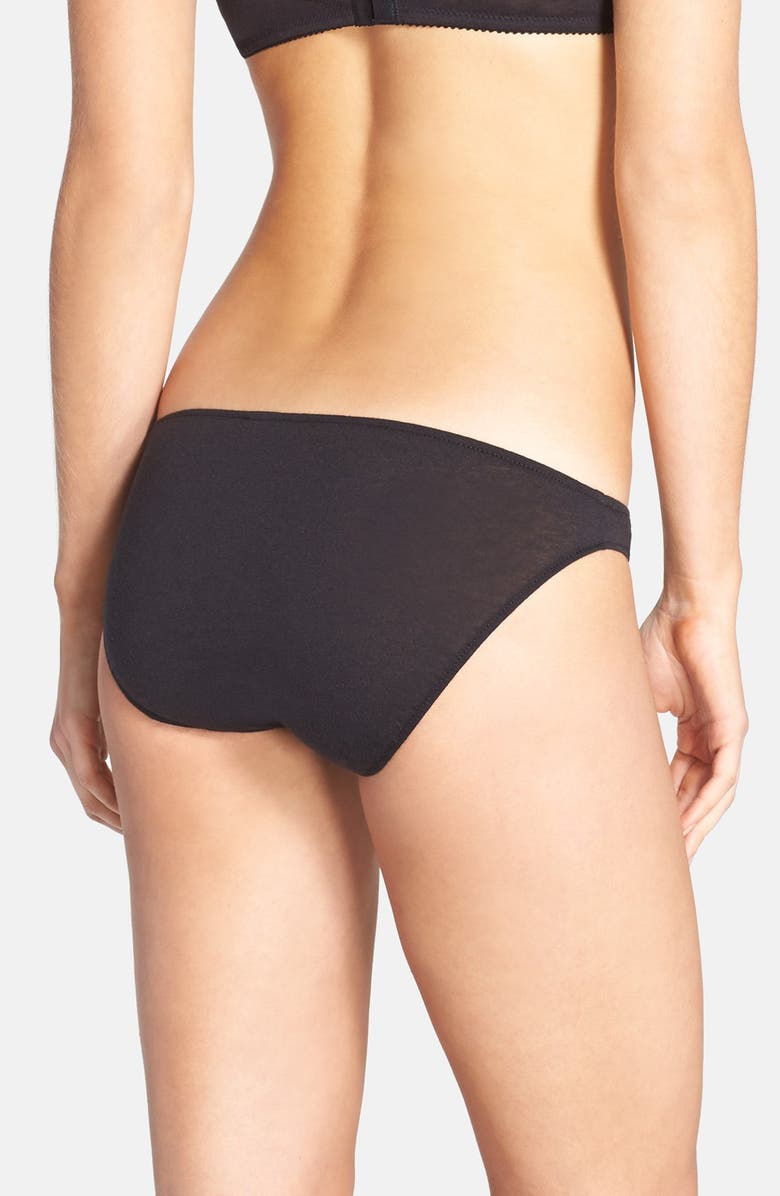 Only Hearts Organic Cotton French Cut Low Rise Bikini, Alternate, color,