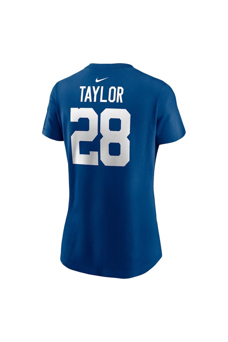 Women's Nike Jonathan Taylor Royal Indianapolis Colts Player Name & Number T-Shirt, Alternate, color, Royal
