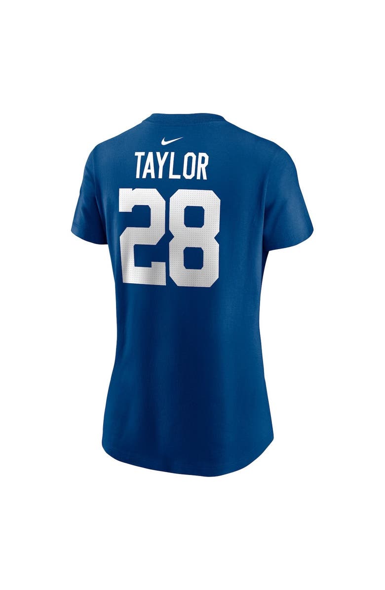 Nike Women's Nike Jonathan Taylor Royal Indianapolis Colts Player Name & Number T-Shirt, Alternate, color, Royal