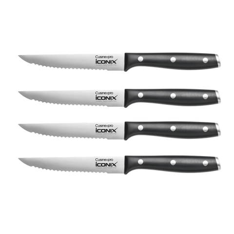 iconiX® 4-Piece Steak Knife Set