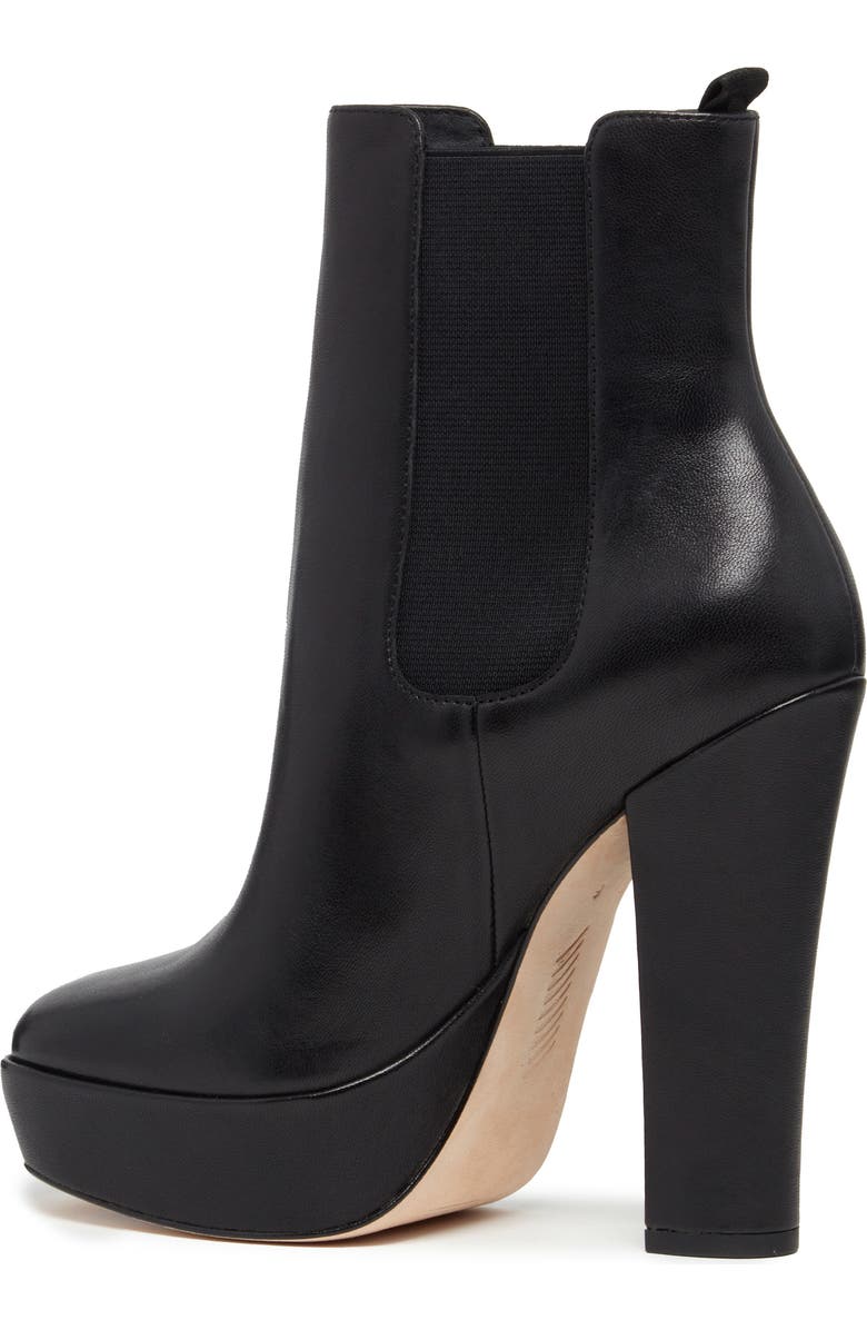 PAIGE Kyra Platform Chelsea Boot, Alternate, color, Black