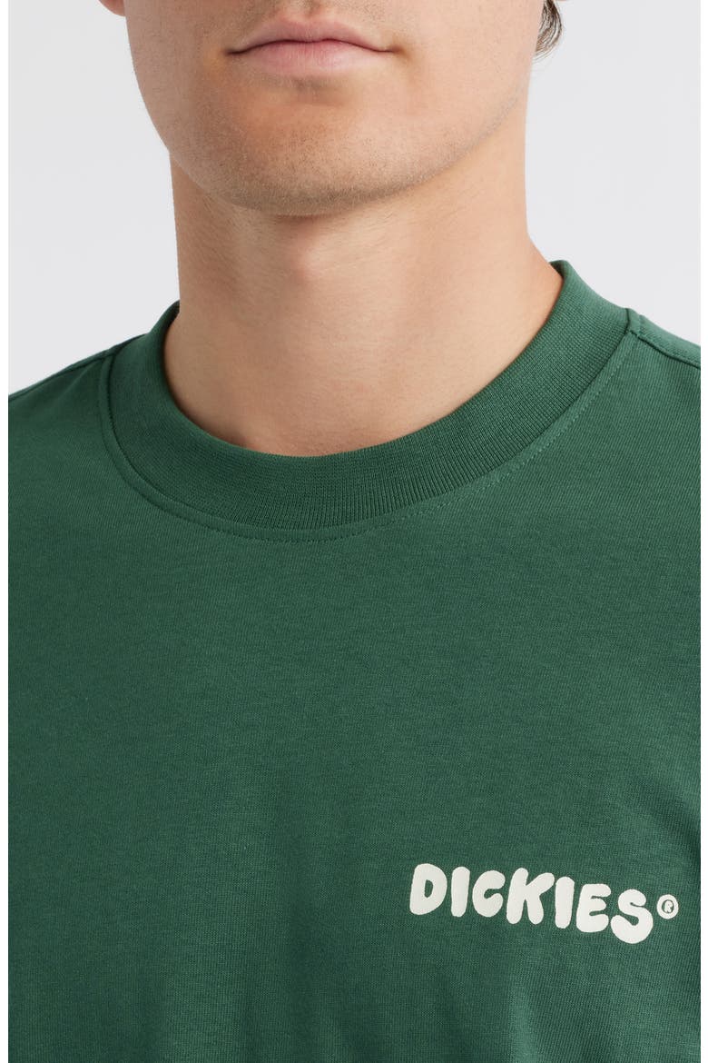 Gordonsville Logo Graphic T-Shirt, Alternate, color, PINE NEEDLE GREEN