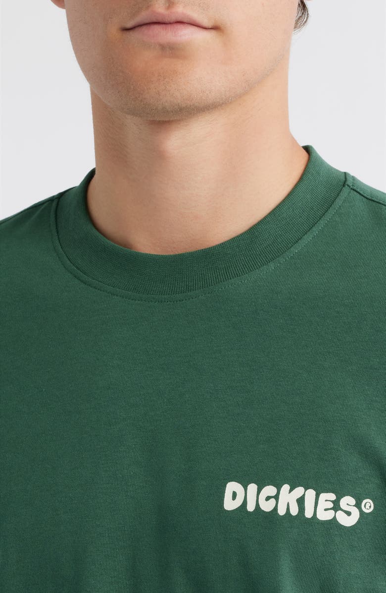 Dickies Gordonsville Logo Graphic T-Shirt, Alternate, color, Pine Needle Green
