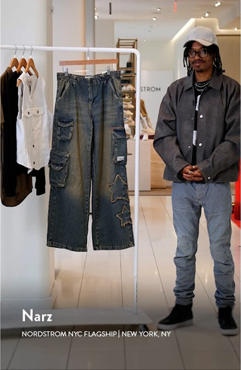 Star Cyber Y2K Cargo Jeans, sales video thumbnail