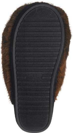 Poof Faux Fur Slipper