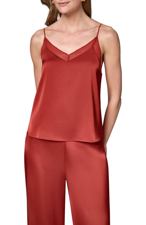 Mesh Trim Camisole