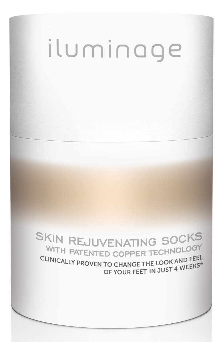 ORA iluminage Skin Rejuvenating Socks, Alternate, color, 