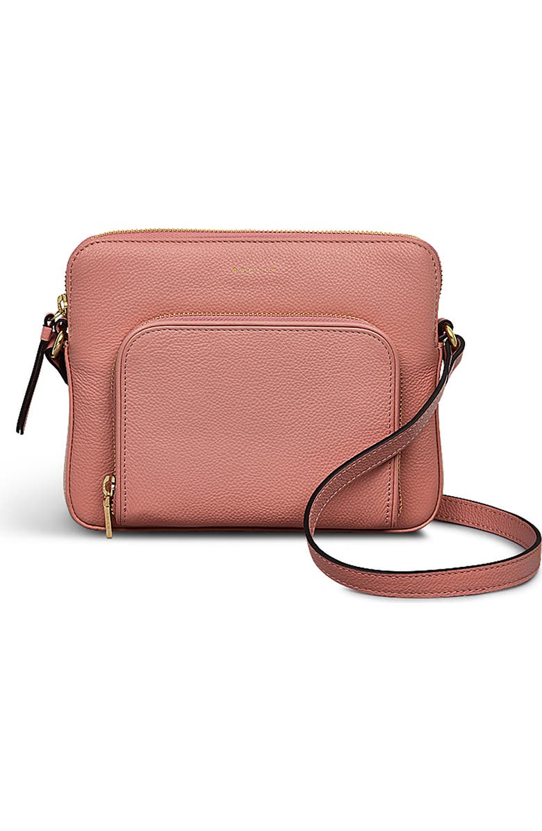 Radley Redford Close Small Ziptop Crossbody Bag, Main, color, Sienna Pink