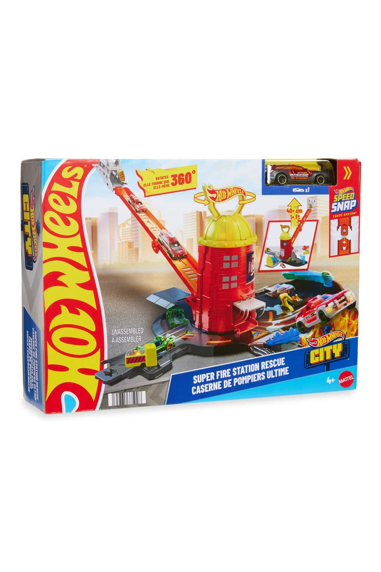 City Super Fire Station Rescue Playset, Main, color, ASST