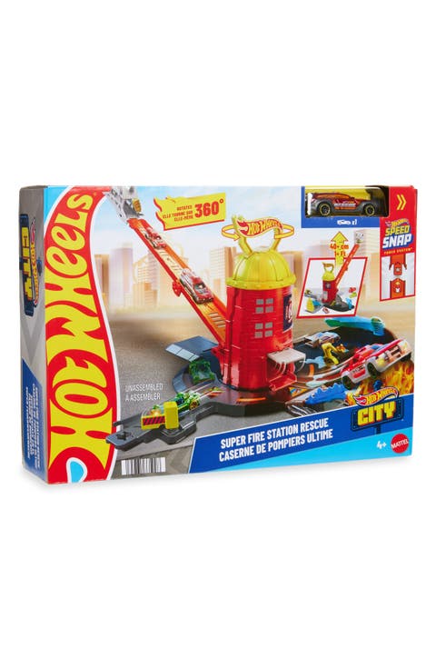 City Super Fire Station Rescue Playset