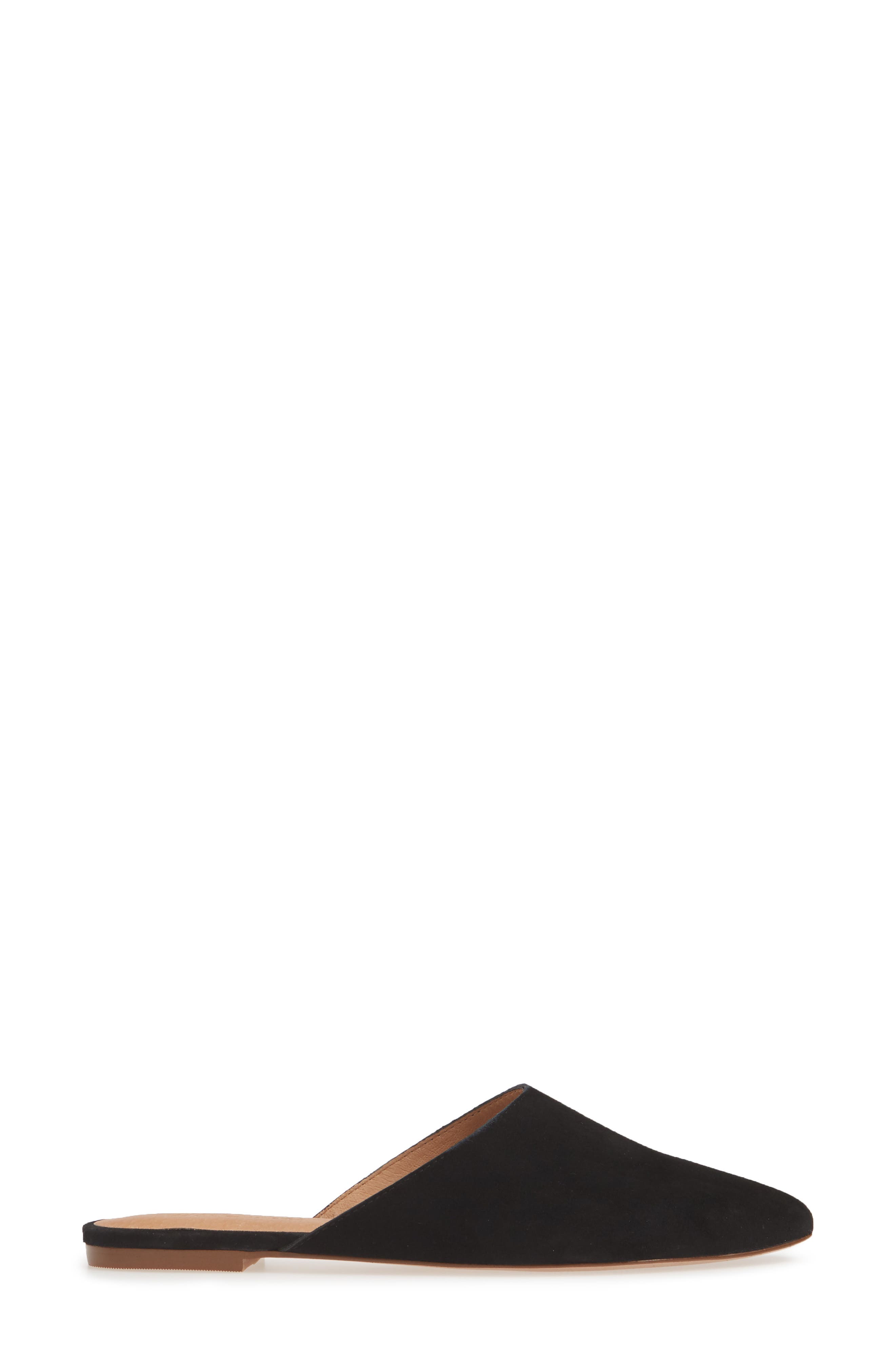 Remi Mule, Alternate, color, TRUE BLACK SUEDE