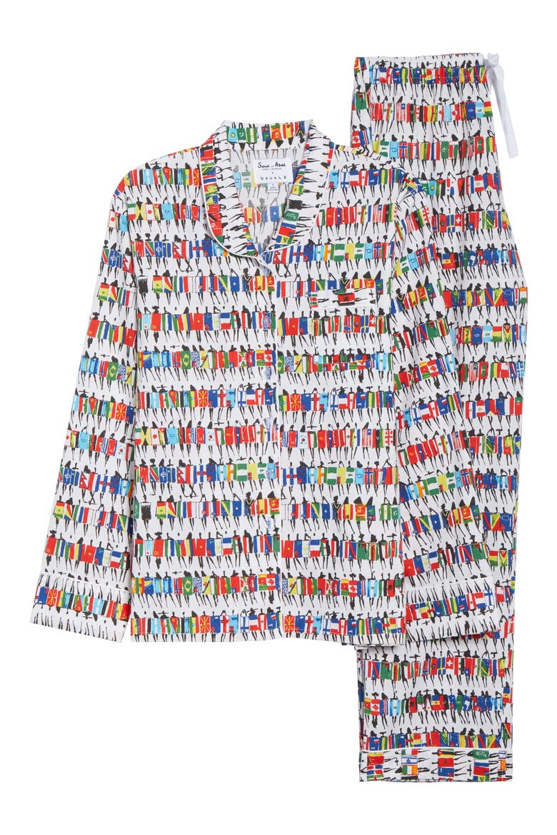 x Donald Robertson Team Immigrant Pajamas (Limited Edition), Alternate, color, MULTI