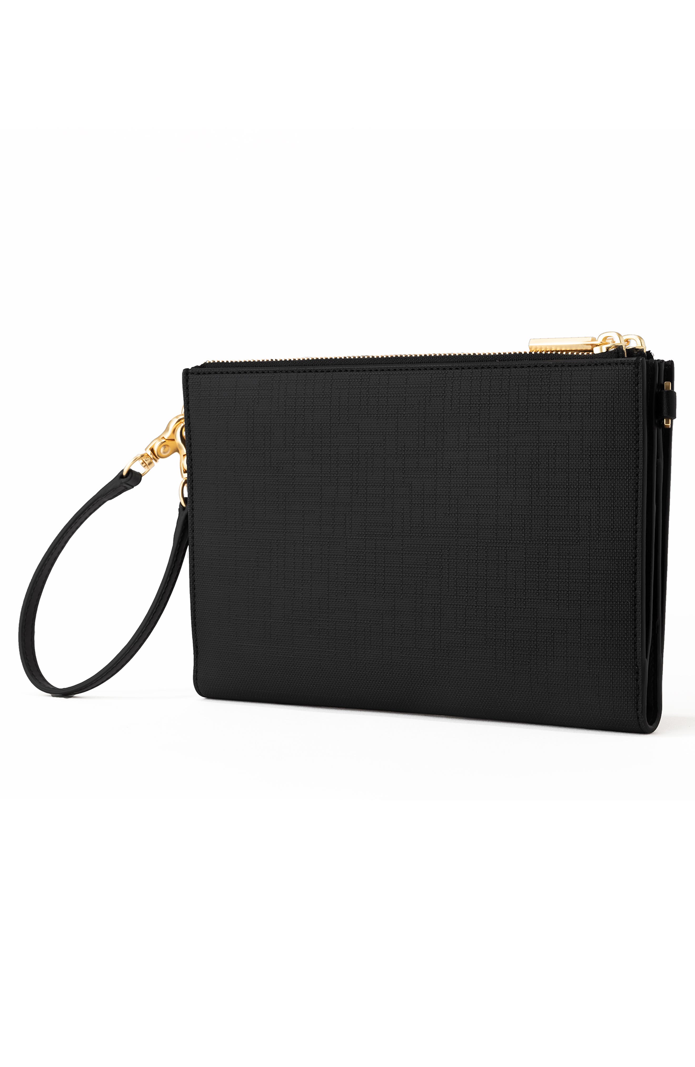 Dagne Dover Essentials Coated Canvas Clutch/Wallet, Alternate, color, 