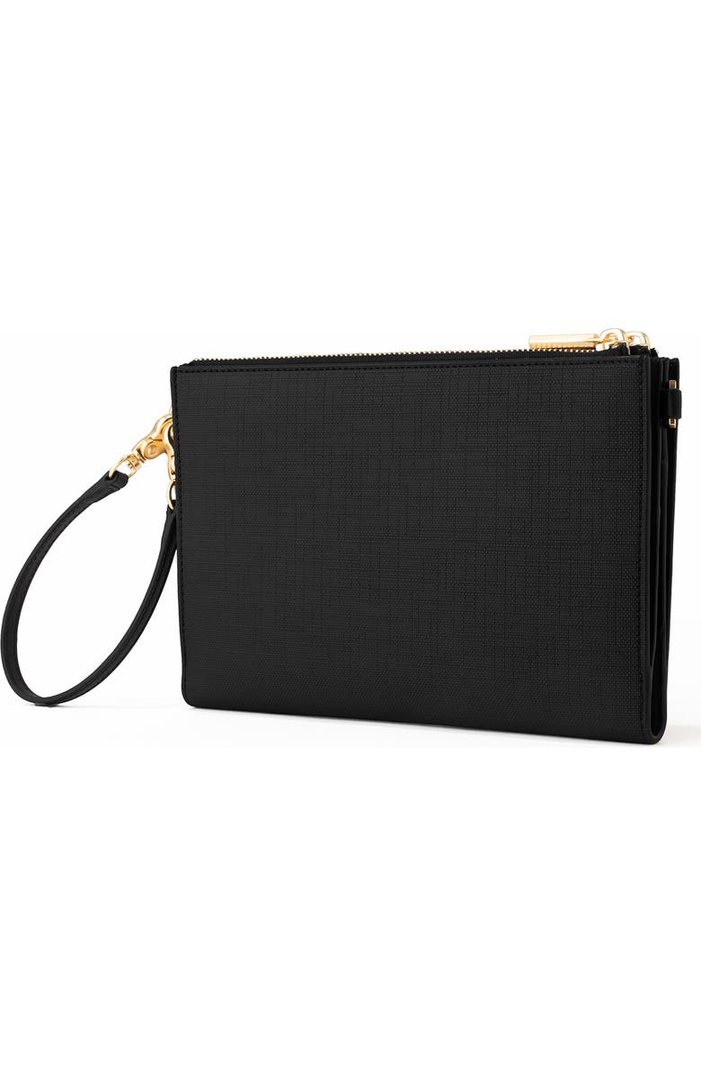 Dagne Dover Essentials Coated Canvas Clutch/Wallet, Alternate, color,