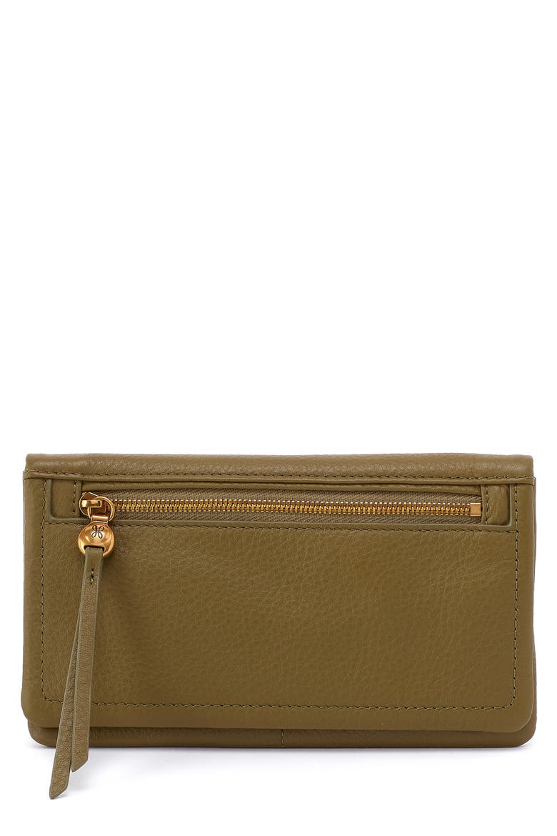 Lumen Leather Bifold Wallet, Main, color, SUNLIT SAGE