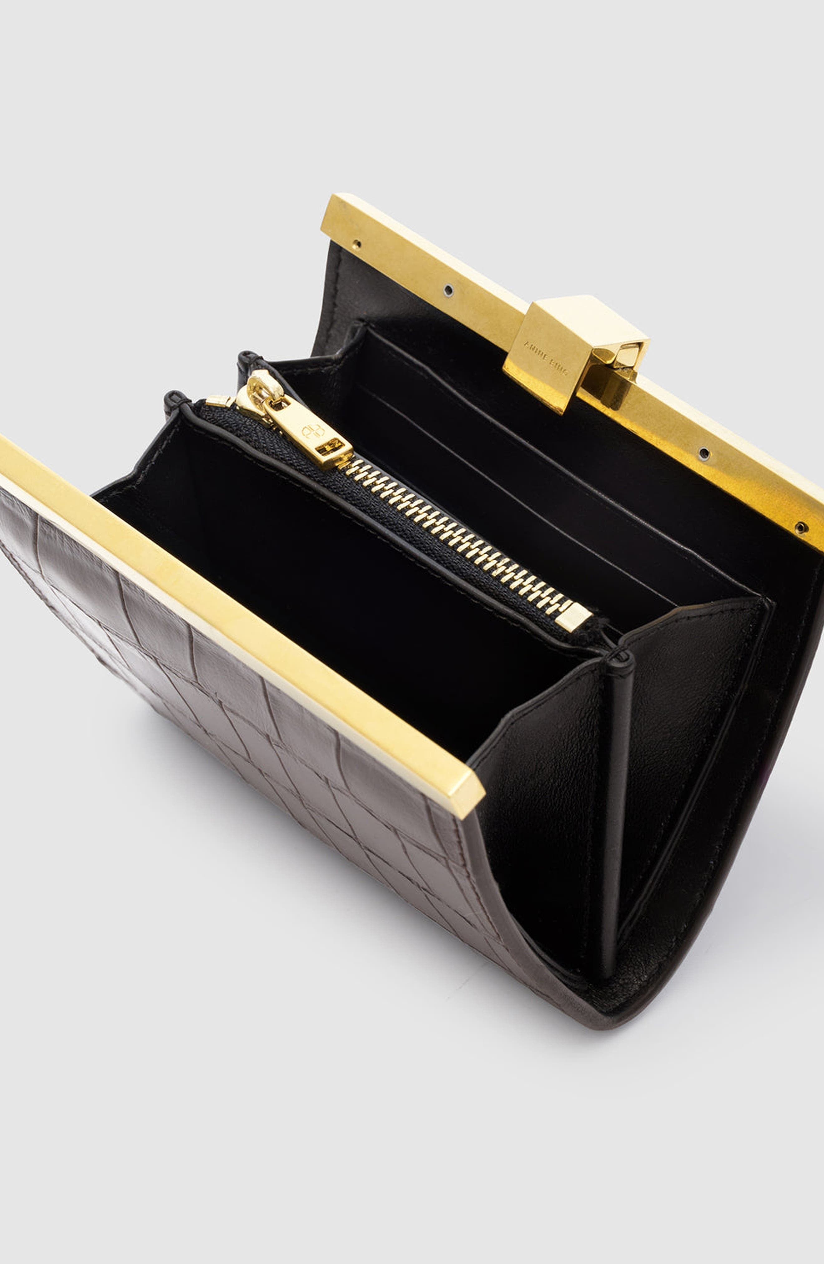 ANINE BING Anine Embossed Wallet (Women) | Nordstrom