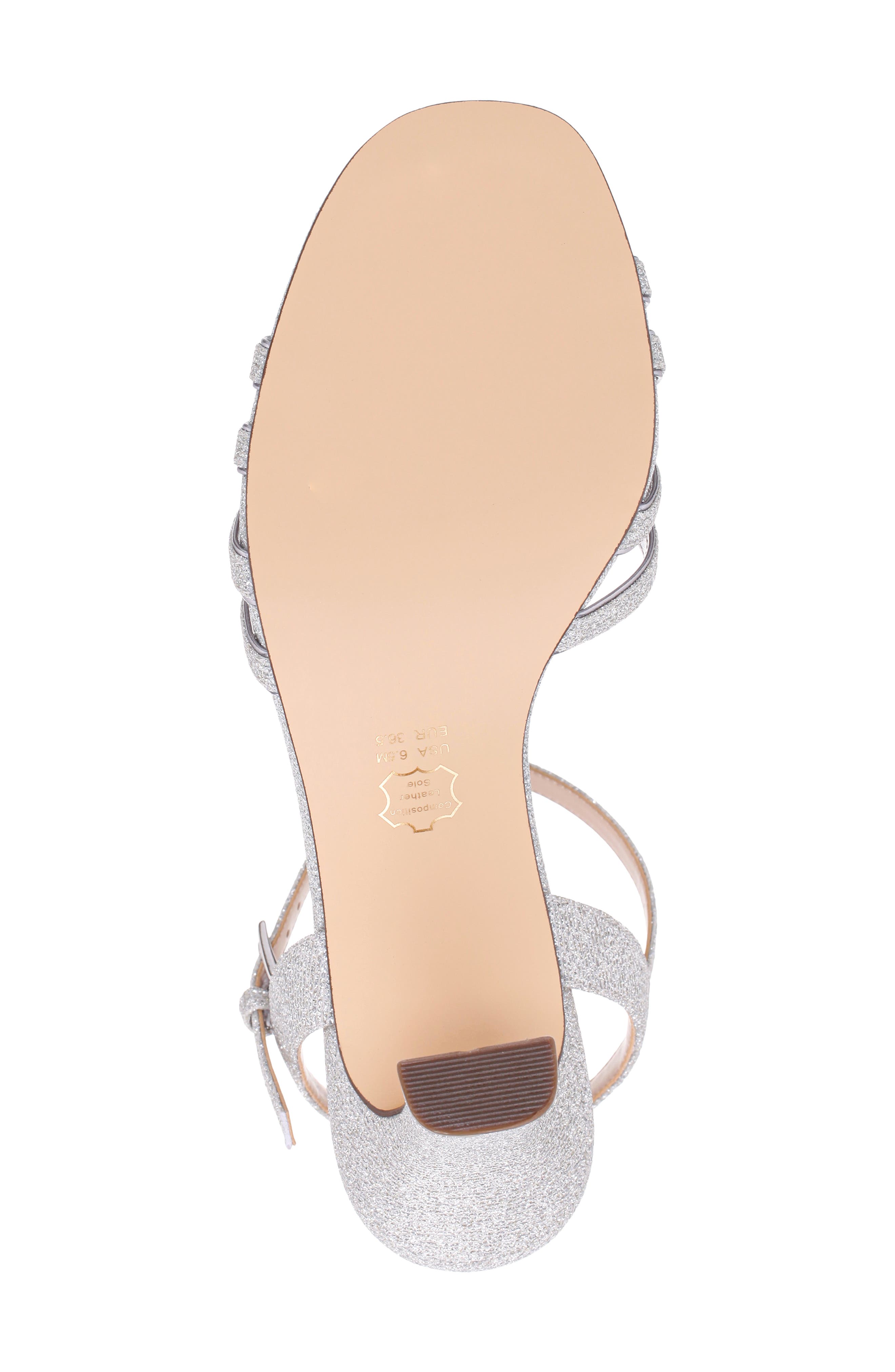 Nina April Ankle Strap Sandal, Alternate, color, 