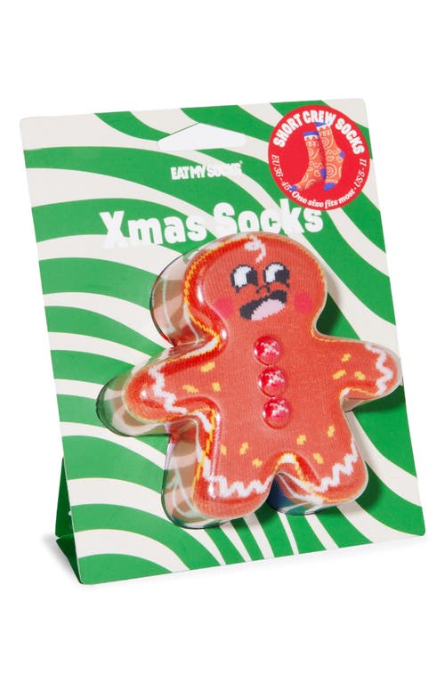 Doiy Christmas Cookie 3d Crew Socks In Multi