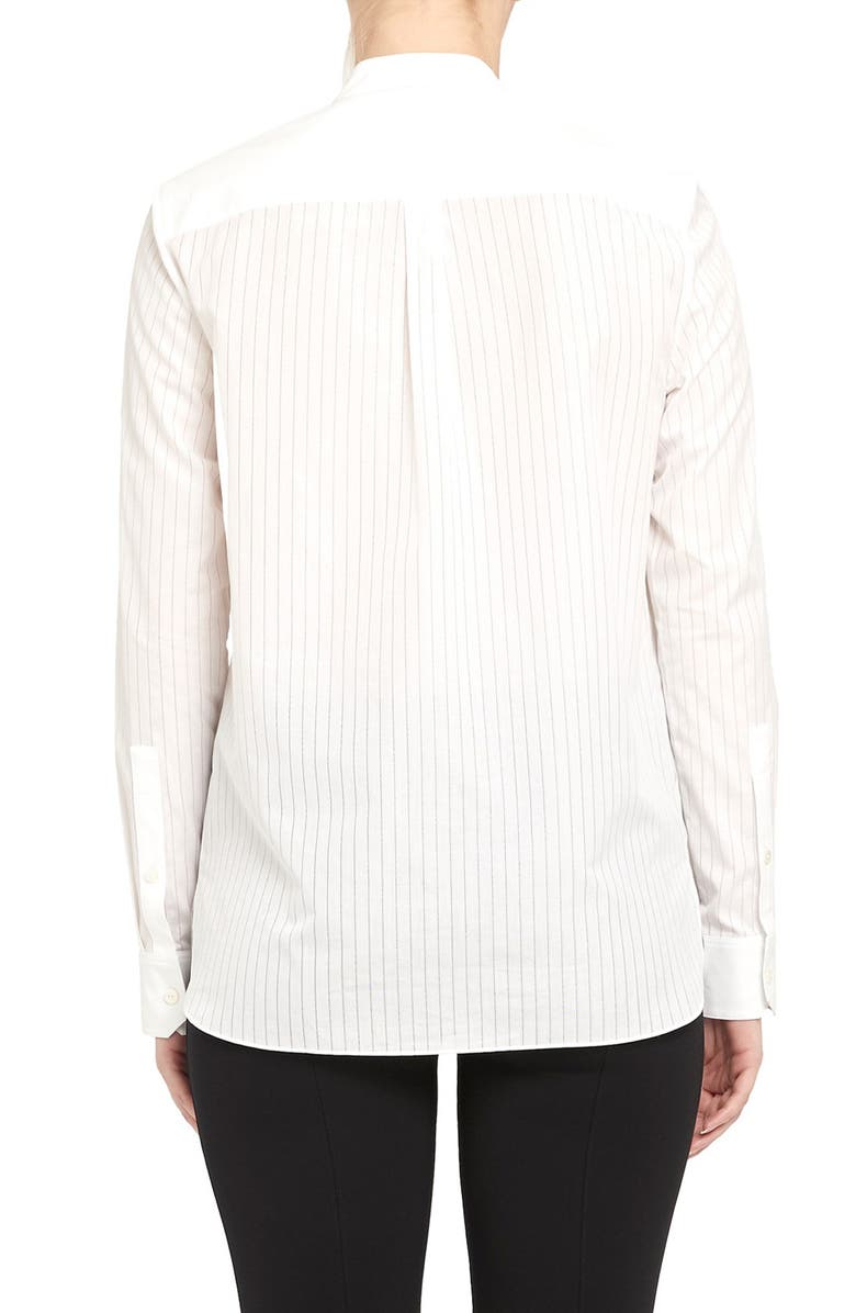 Theory Bib Stripe Shirt, Alternate, color,